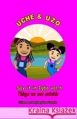 Uche and Uzo Say it in Igbo vol.6: Vol.6 Things we see outside Ozumba, Chineme 9781477443675 Createspace