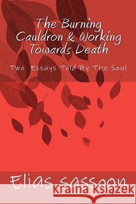 The Burning Cauldron & Working Towards Death: Two Essays Told By The Soul Sassoon, Elias 9781477599136 Createspace
