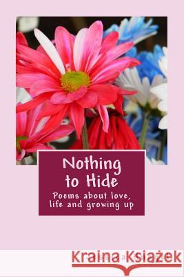 Nothing to Hide: Poems about love, life and growing up Danner, Angela 9781477634905 Createspace Independent Publishing Platform