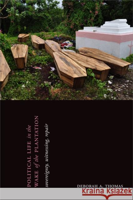 Political Life in the Wake of the Plantation: Sovereignty, Witnessing, Repair Deborah A. Thomas 9781478006015 Duke University Press