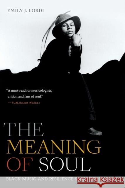 The Meaning of Soul: Black Music and Resilience Since the 1960s Emily J. Lordi 9781478009597 Duke University Press