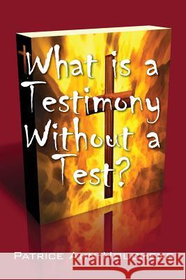 What Is a Testimony Without a Test? Patrice Ann Houchens 9781478721499 Outskirts Press