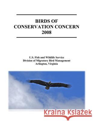 Birds of Conservation Concern 2008 U. S. Department of Interior Fish and Wildlife Service Division of Migratory Bird Management 9781479140893 Createspace