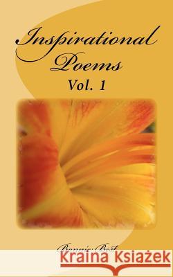 Inspirational Poems Vol. 1 Bonnie Best 9781479250400 Createspace