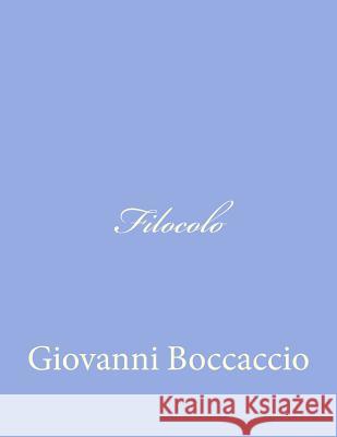 Filocolo Giovanni Boccaccio 9781479275373