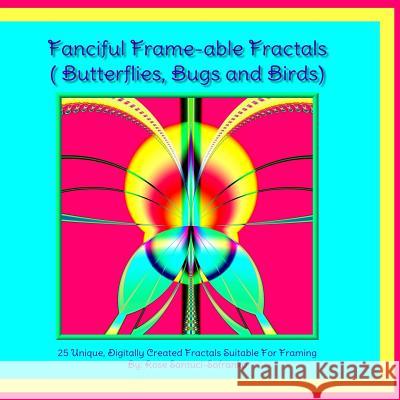 Fanciful Frame-Able Fractals!: Butterflies, Bugs and Birds! Rose a. Santuci-Sofranko 9781479367450 Createspace Independent Publishing Platform