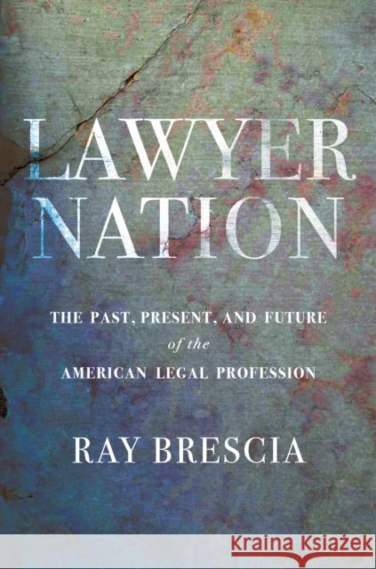 Lawyer Nation Ray Brescia 9781479823680 New York University Press