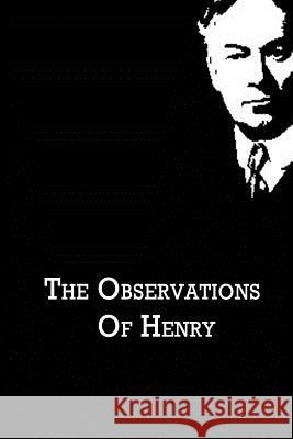 The Observations Of Henry Jerome, Jerome K. 9781480021181 Createspace