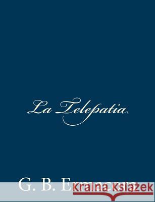 La Telepatia G. B. Ermacora 9781480291379 Createspace