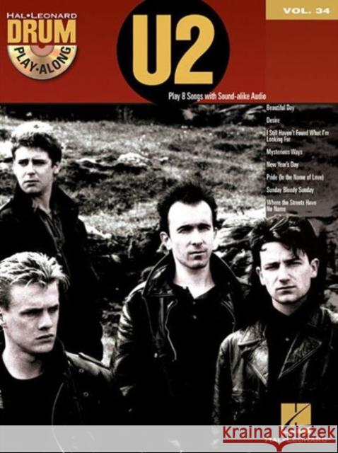 U2: Drum Play-Along Volume 24  9781480368989 Hal Leonard Corporation