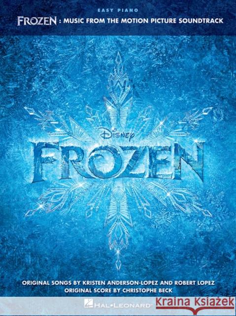 Frozen: Music from the Motion Picture Soundtrack Hal Leonard Publishing Corporation 9781480383012 Hal Leonard Corporation