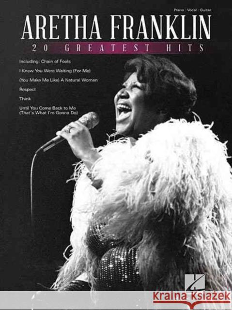 Aretha Franklin - 20 Greatest Hits Aretha Franklin 9781480384590 Hal Leonard Corporation