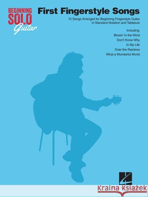 First Fingerstyle Songs Hal Leonard Corp 9781480395091 Hal Leonard Corporation