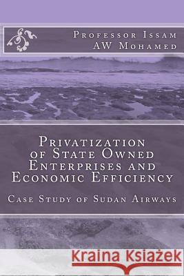 Privatization of State Owned Enterprises and Economic Efficiency: Case Study of Sudan Airways Jeffrey M. Stonecash Prof Issam Aw Mohamed 9781481016377 Cambridge University Press
