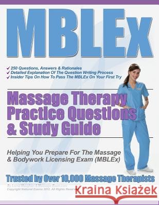 MBLEx Massage Therapy Practice Questions & Study Guide Maughan, Lorna S. 9781481223799