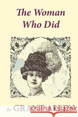 The Woman Who Did Jonathan Hope Grant Allen 9781481259507 Cambridge University Press