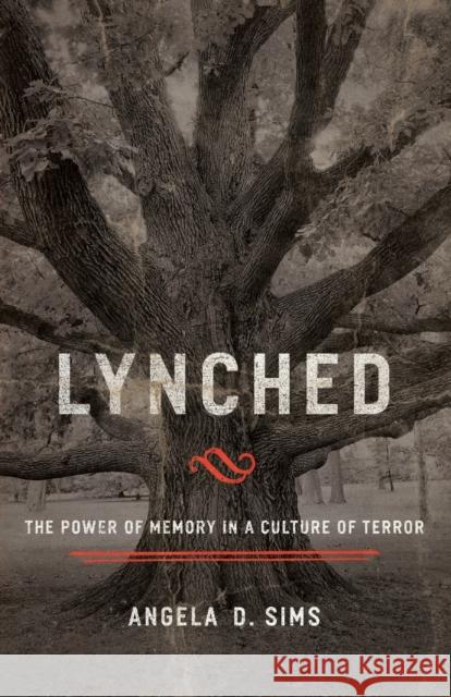 Lynched: The Power of Memory in a Culture of Terror Angela D. Sims 9781481306041