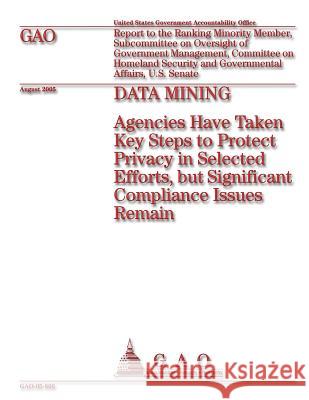 Data Mining U. S. Governement Accountabilit 9781481825443 Createspace