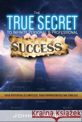 The 'true Secret' to Infinite Personal and Professional Success: 'the Boundaries Are Limitless - The Opportunities Are Endless' John A. Murray 9781481828222 Createspace