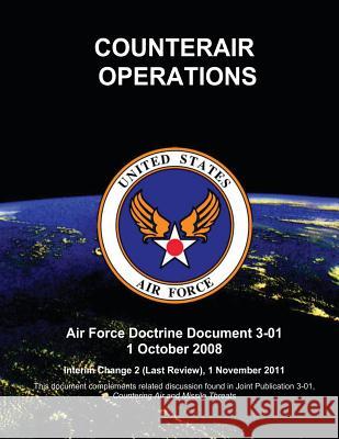 Counterair Operations United States Ai 9781481944755 Createspace