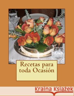 Recetas para toda Ocasion Goldenberg, Isabel 9781482001938