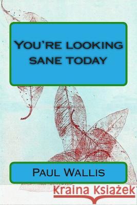 You're looking sane today Wallis, Paul 9781482089479 Createspace