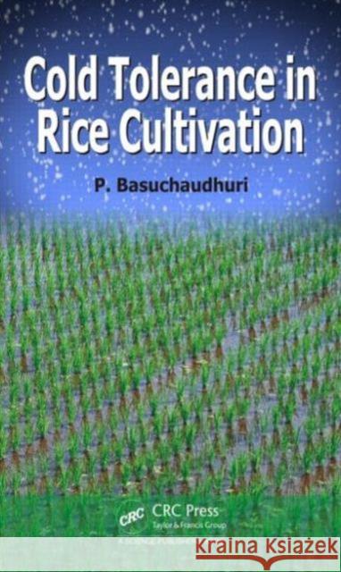 Cold Tolerance in Rice Cultivation Pranab Basuchaudhuri 9781482245172 CRC Press