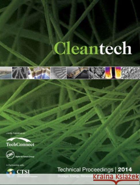 Clean Technology 2014: Energy, Renewables, Environment & Materials Nsti 9781482258196 Taylor and Francis