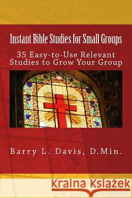 Instant Bible Studies for Small Groups Barry L. Davis 9781482319439