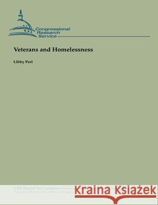 Veterans and Homelessness Libby Perl 9781482528015