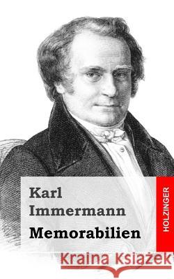 Memorabilien Karl Immermann 9781482580778