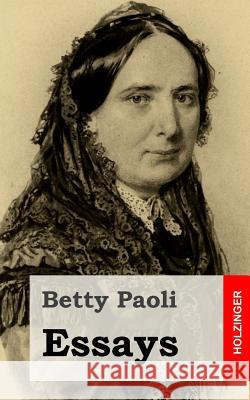 Essays Betty Paoli 9781482664478