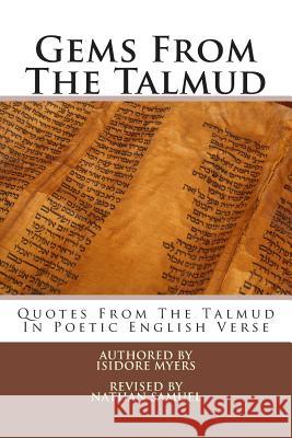 Gems From The Talmud Samuel, Nathan 9781482772135 Createspace