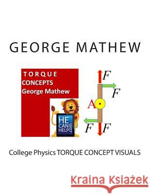 College Physics Torque Concept Visuals George Mathew 9781482788389 Createspace