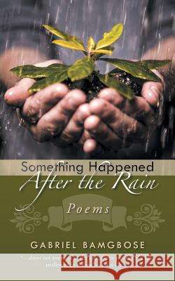 Something Happened After the Rain: Poems Gabriel Bamgbose 9781482802528