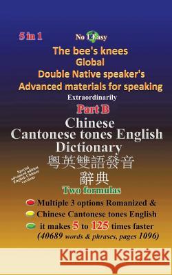 Chinese Cantonese Tones English Dictionary Up Numlake 9781482893984 Authorhouse