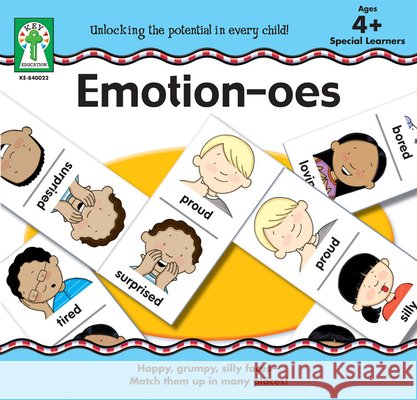 Emotion-Oes Game Key Education                            Carson-Dellosa Publishing 9781483800332