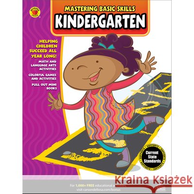Mastering Basic Skills(r) Kindergarten Activity Book Carson-Dellosa Publishing 9781483801056