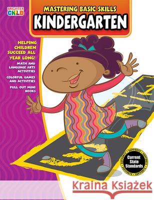 Mastering Basic Skills(r) Kindergarten Activity Book Carson-Dellosa Publishing 9781483801056 Carson-Dellosa Publishing