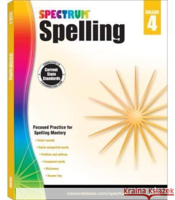 Spectrum Spelling, Grade 4 Spectrum 9781483811772 Carson Dellosa