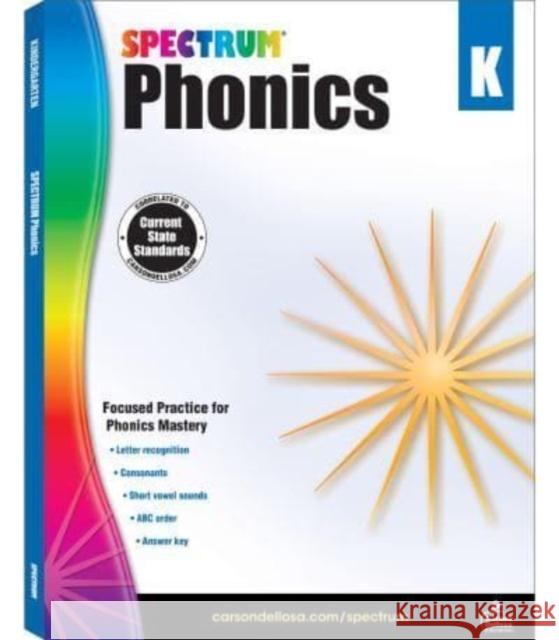 Spectrum Phonics, Grade K Spectrum 9781483811819 Carson Dellosa