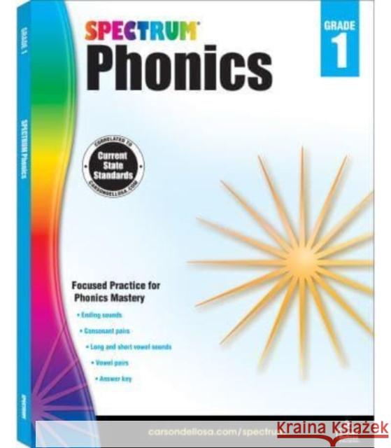 Spectrum Phonics, Grade 1 Spectrum 9781483811826 Carson Dellosa