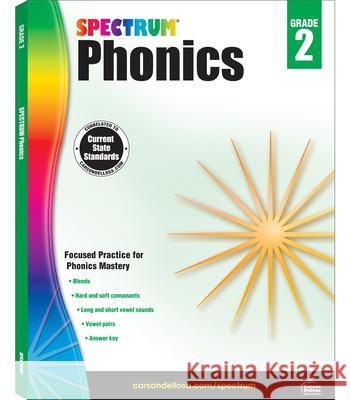 Spectrum Phonics, Grade 2 Spectrum 9781483811833 Spectrum