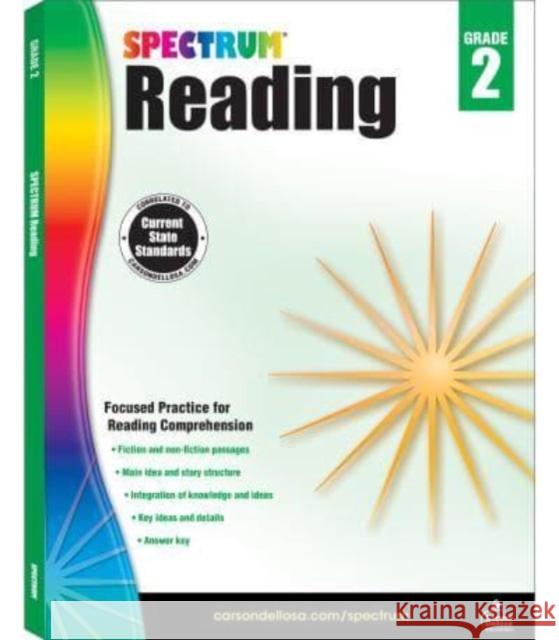 Spectrum Reading, Grade 2 Spectrum 9781483812151 Carson Dellosa