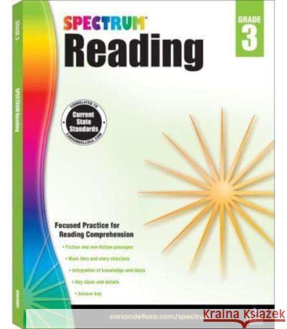 Spectrum Reading Workbook, Grade 3 Spectrum 9781483812168 Carson Dellosa