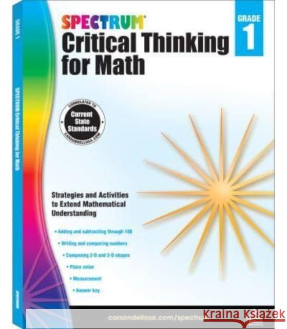 Spectrum Critical Thinking for Math Gr 1 Spectrum 9781483835488