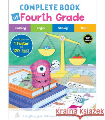 Complete Book of Fourth Grade Carson Dellosa Education 9781483862415 Thinking Kids