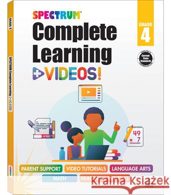 Spectrum Complete Learning + Videos Workbook Spectrum 9781483865232 Spectrum