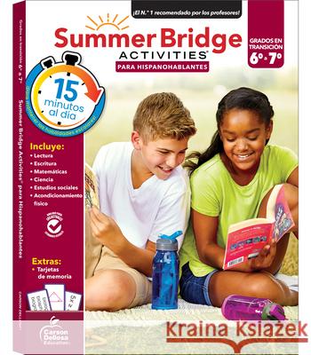 Summer Bridge Activities Spanish 6-7, Grades 6 - 7 Summer Bridge Activities 9781483865331 Summer Bridge Activities