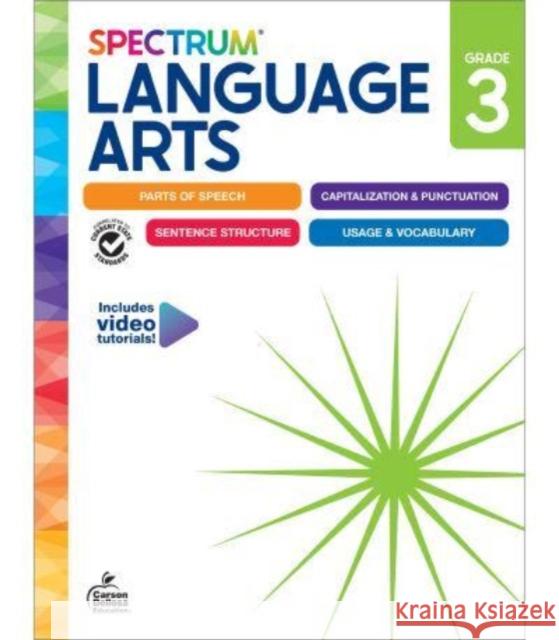Spectrum Language Arts Workbook Grade 3 Spectrum 9781483871370